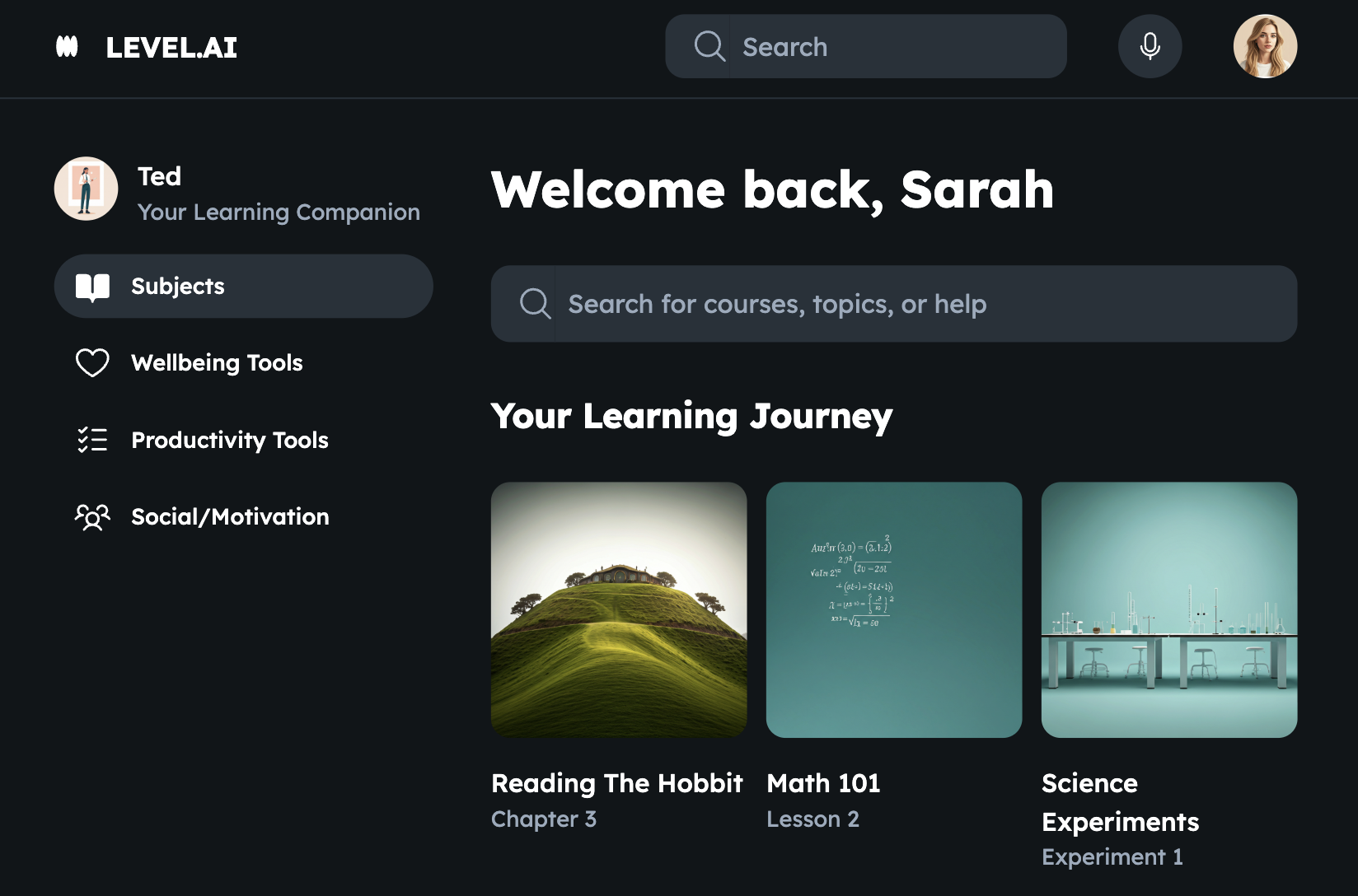 Level.AI - AI-Powered Personalized Learning Platform for Students